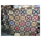 Antique hand sewn quilt