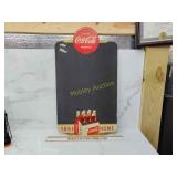 1956 Coca-Cola stand up cardboard