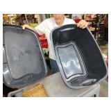 Tote with lid