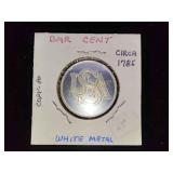 Contemporary counterfeit coin
