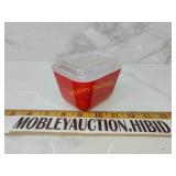 Pyrex fidgetator dish with lid