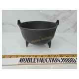 3 foot cast iron cauldron