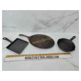 3 PC cast iron