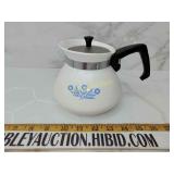 Corning small coffee or tea pot