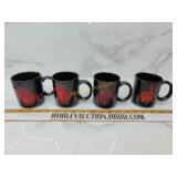 Marlboro cigarettes 4-Piece coffee cup set