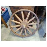 Antique Ford wooded wheel