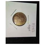 Contemporary counterfeit coin
