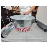 Galvanized Coca-Cola wash tub