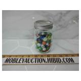 Jar marbles
