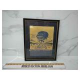 Black Americana frame picture