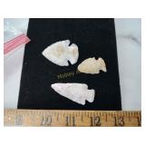 Indian rocks arrowheads bag is marked madison