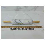 Marble rolling pin