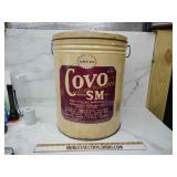 Vintage Covo shortening large  110 lb can