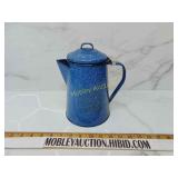 Enamel coffee pot
