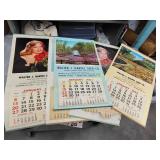 Seed co calendar 1960s