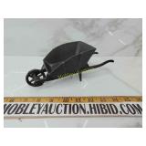 Cast iron wheel barrel