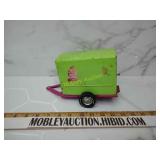 Vintage metal Nylint enclosed trailer