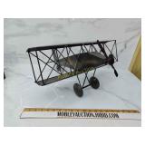 Large metal airplane