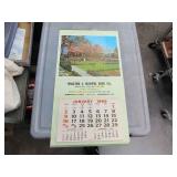 1966 walter j harpel seed co Indiana calendar