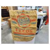 Farm bureau burlap feed sack