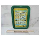 Legends of the West metal tray