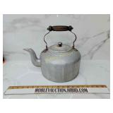 Antique kettle large