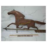 Huge copper weathervane topper