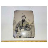 Civil War tin type