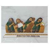 Hand carved folk band