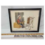 Vintage TV tenderfoot artwork
