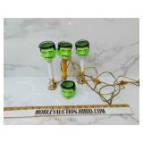 Small frankstein plastic heads and stick