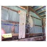 2 SLEDS IN BARN HANGING