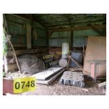 DOORS-BARRELS-WOOD-FLOATS-NO SLEDS