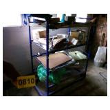 ROLL AROUND BLUE RACK-BASEMENT