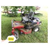 TORO MOWER ZERO TURN 50 INCH-NO KEY