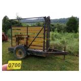 MOBILE CATTLE SHOOT WITH SCALES