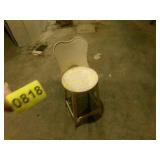 ANTIQUE KIDS METAL CHAIR-BASEMENT