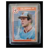 Cal ripken Jr Fleer baseball card
