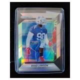 Shaq Lawson prism football card