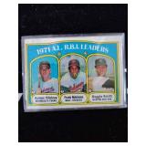 1971 vintage Topps baseball card