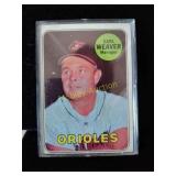 Earl Weaver Vintage Topps baseball card