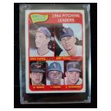 1964 pitching leaders vintage Topps baseball