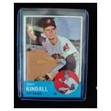 Jerry Kindall Topps baseball card