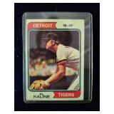 Al kaline baseball card