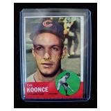 Cal Koonce Chicago Cubs baseball card