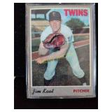 Jim Kaat Topps baseball card