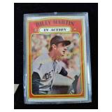 Billy Martin vintage baseball card