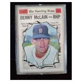 Denny McLean Topps baseball card