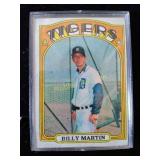 Billy Martin Topps baseball