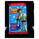Rare toy story trading card packs sealed